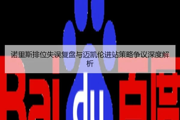 诺里斯排位失误复盘与迈凯伦进站策略争议深度解析