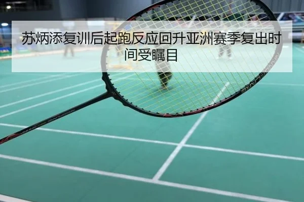 苏炳添复训后起跑反应回升亚洲赛季复出时间受瞩目